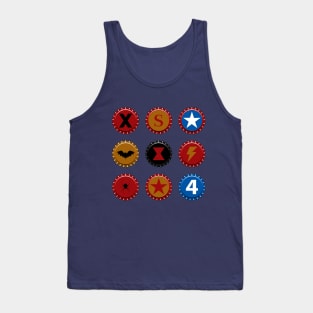 Bottle Cap Heroes Tank Top